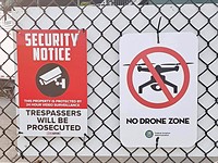 The myth of the 'No Drone Zone' sign: What you should do if you see one